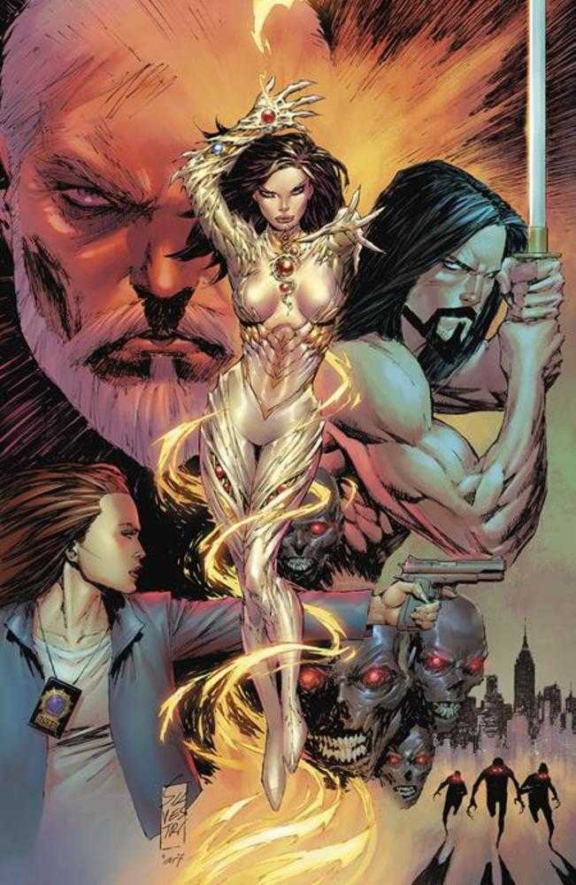 Witchblade #1 (2024) Cover E 1 in 25 Marc Silvestri & Arif Prianto Full Art Variant