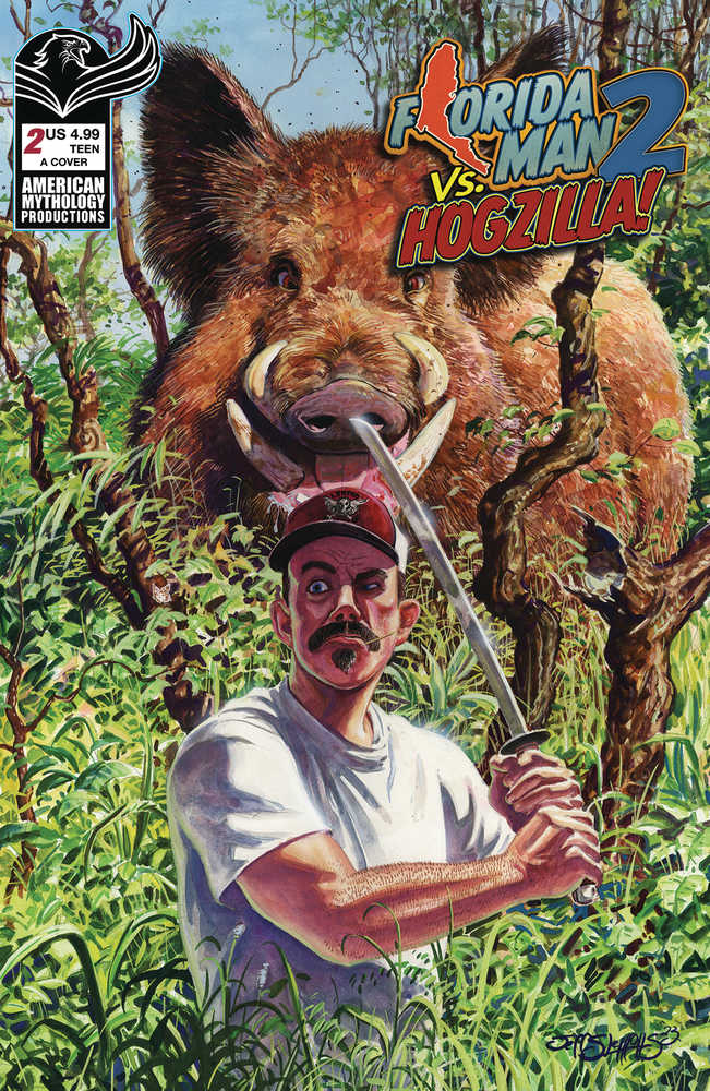 Florida Man vs Hogzilla #2 Cover A Slemons