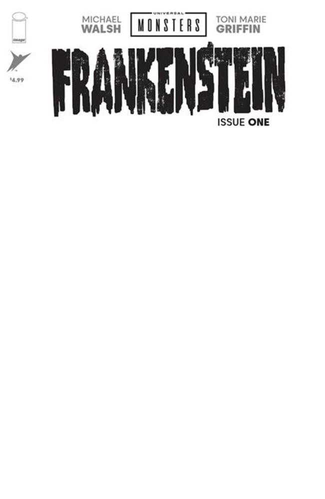 Universal Monsters Frankenstein #1 (Of 4) Cover H Blank Sketch