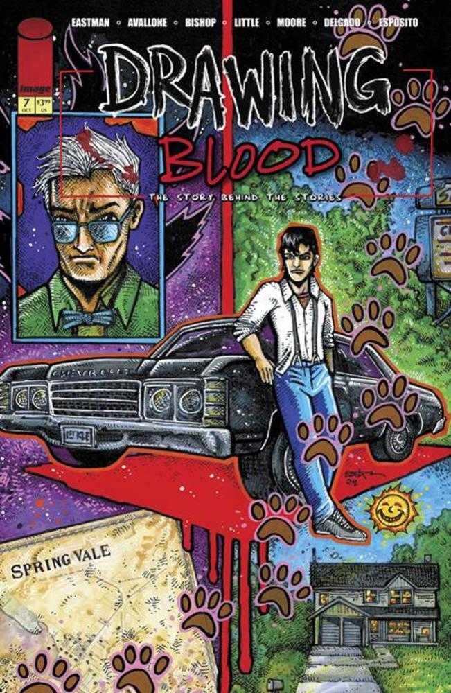 Drawing Blood #7 (Of 12) Cover A Kevin Eastman