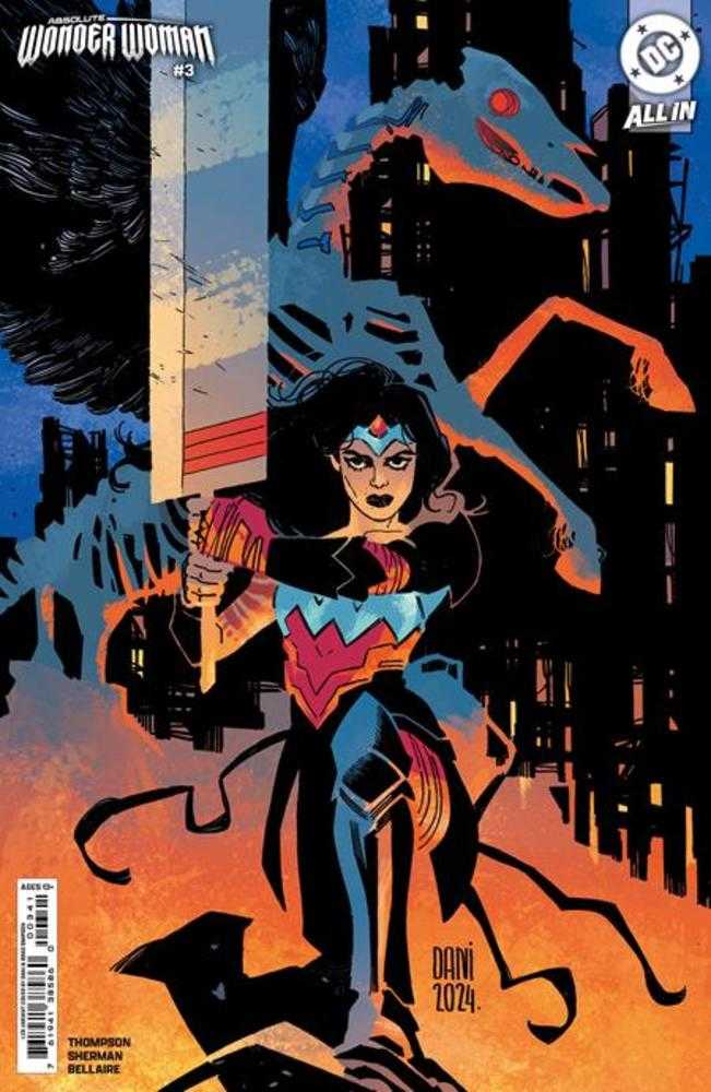 Absolute Wonder Woman #3 -  Cover D 1 in 25 Dani Card Stock Variant