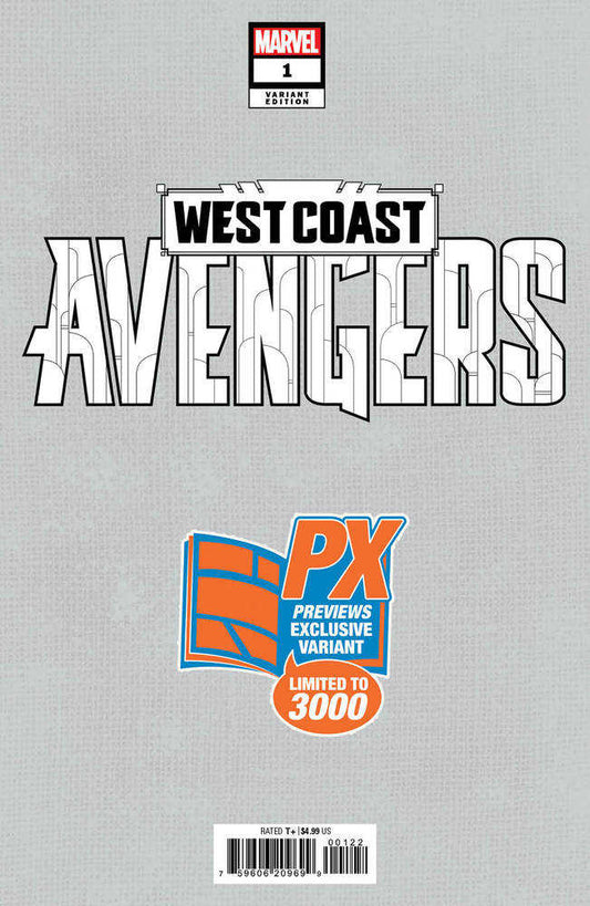 West Coast Avengers #1 Previews Exclusive Exclusive Greg Land Variant