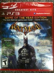 Batman: Arkham Asylum [Game of the Year Greatest Hits] - (INC) (Playstation 3)