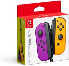 Joy-Con Neon Purple & Neon Orange - (PRE) (Nintendo Switch)