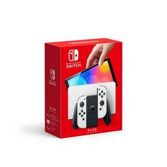 Nintendo Switch OLED with White Joy-Con - (CIB) (Nintendo Switch)