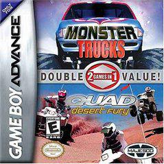 Monster Trucks Quad Fury Double Pack - (GO) (GameBoy Advance)
