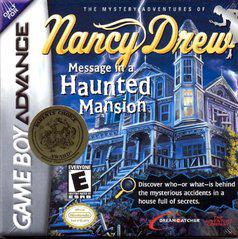 Nancy Drew Message in a Haunted Mansion - (GO) (GameBoy Advance)