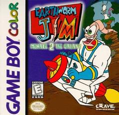 Earthworm Jim Menace 2 Galaxy - (GO) (GameBoy Color)