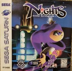 Nights into Dreams [Not for Resale] - (INC) (Sega Saturn)