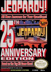 Jeopardy 25th Anniversary - (INC) (NES)