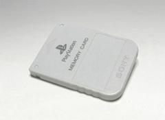 PS1 Memory Card [White] - (PRE) (Playstation)