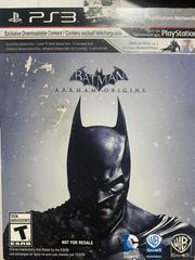Batman: Arkham Origins [Not For Resale] - (CIB) (Playstation 3)