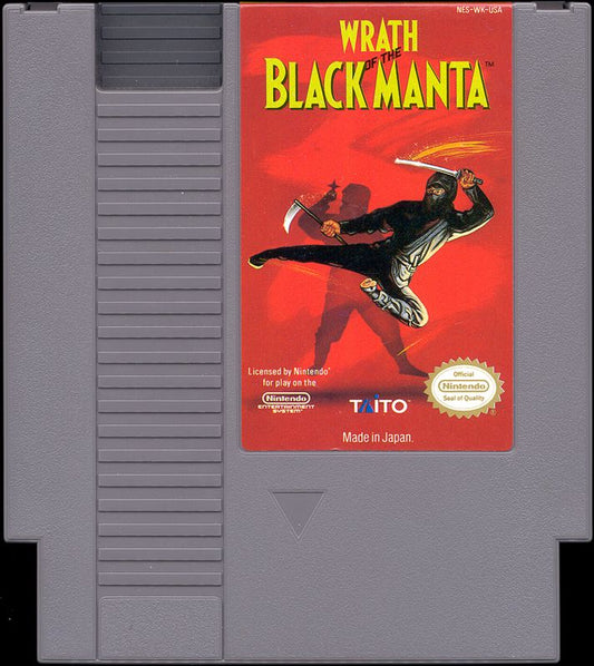 Wrath of the Black Manta - (GO) (NES)