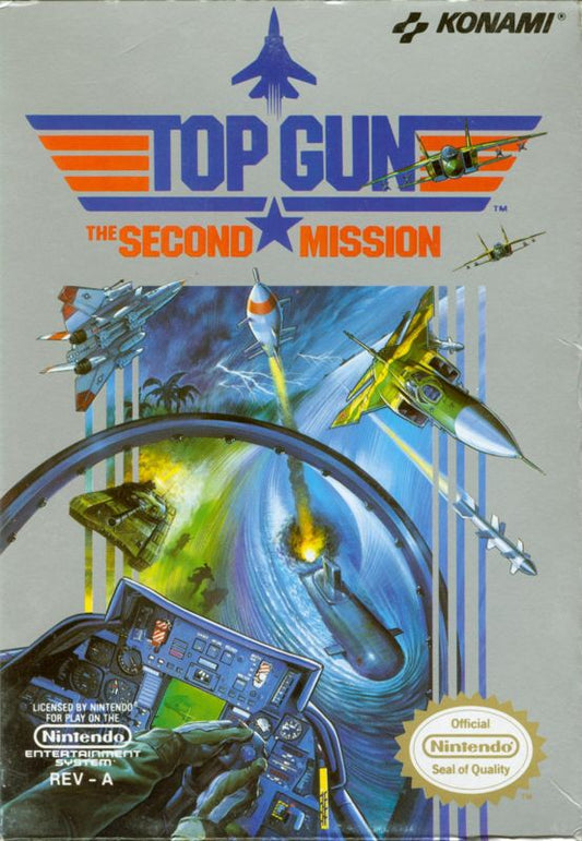 Top Gun The Second Mission - (CIB) (NES)
