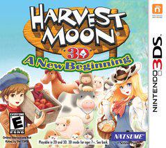 Harvest Moon 3D: A New Beginning - (GO) (Nintendo 3DS)