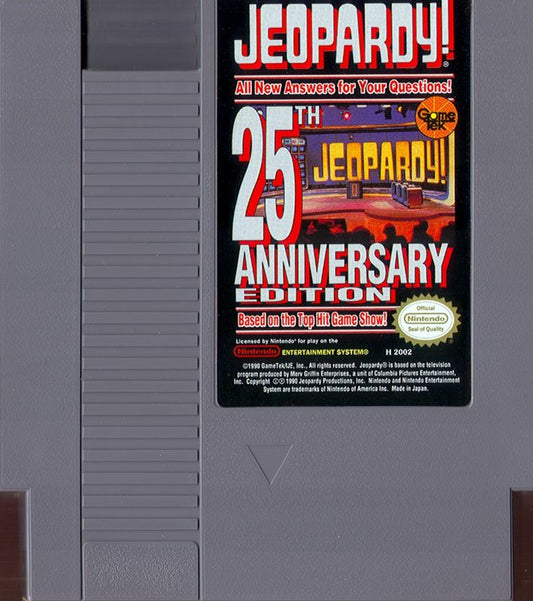 Jeopardy 25th Anniversary - (GO) (NES)