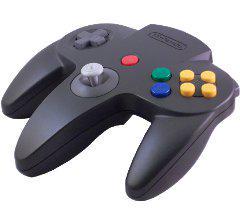 Black Controller - (PRE) (Nintendo 64)