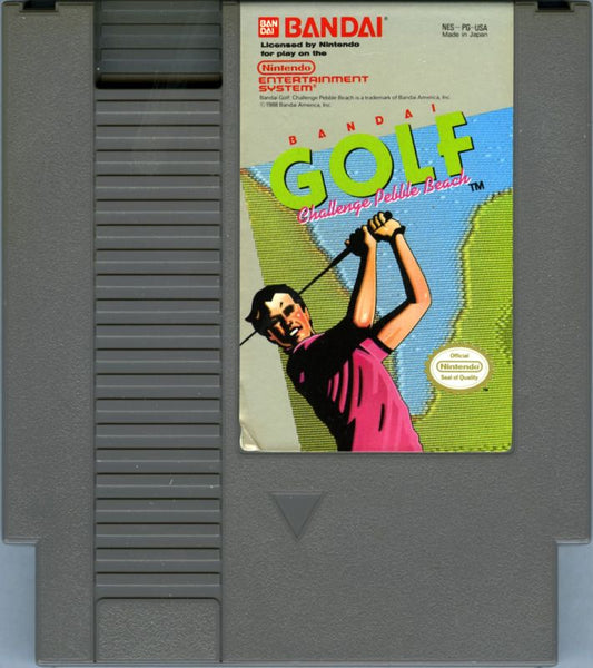 Bandai Golf Challenge Pebble Beach - (GO) (NES)