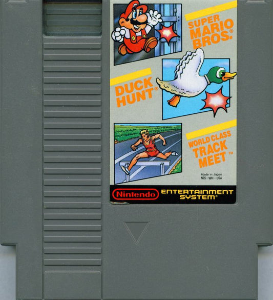 Super Mario Bros Duck Hunt World Class Track Meet - (GO) (NES)