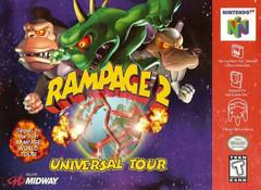 Rampage 2 Universal Tour - (GO) (Nintendo 64)