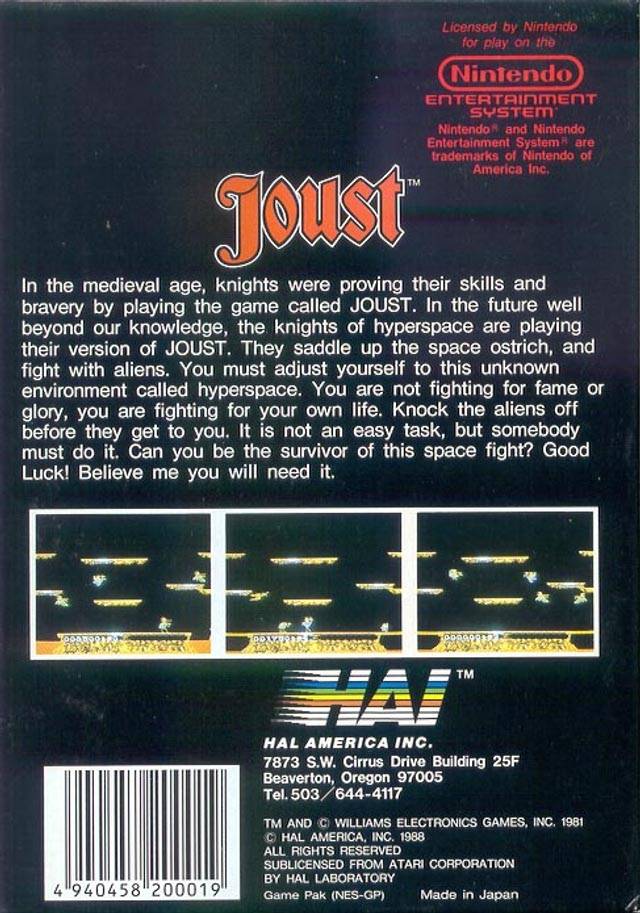Joust - (CIB) (NES)