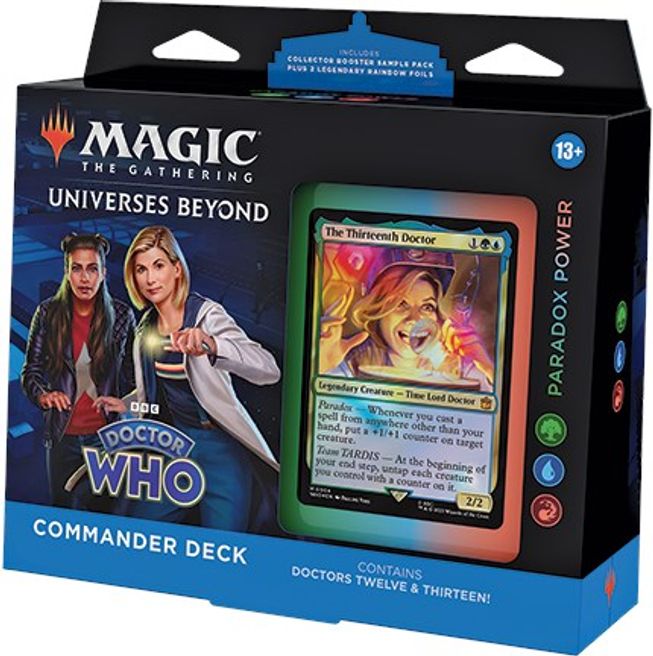 Magic The Gathering Universes Beyond: Doctor Who Commander Deck - Masters of Evil - Masters of Evil - Masters of Evil - Masters