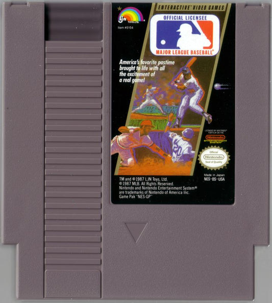 Major League Baseball - (GO) (NES)