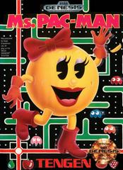 Ms. Pac-Man [Cardboard Box] - (CIB) (Sega Genesis)