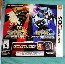 Pokemon Ultra Sun & Pokemon Ultra Moon [Steelbook Edition] - (NEW) (Nintendo 3DS)