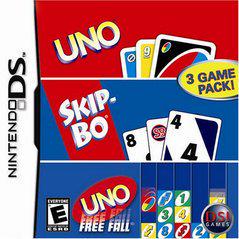 Uno & SkipBo & Free Fall - (GO) (Nintendo DS)