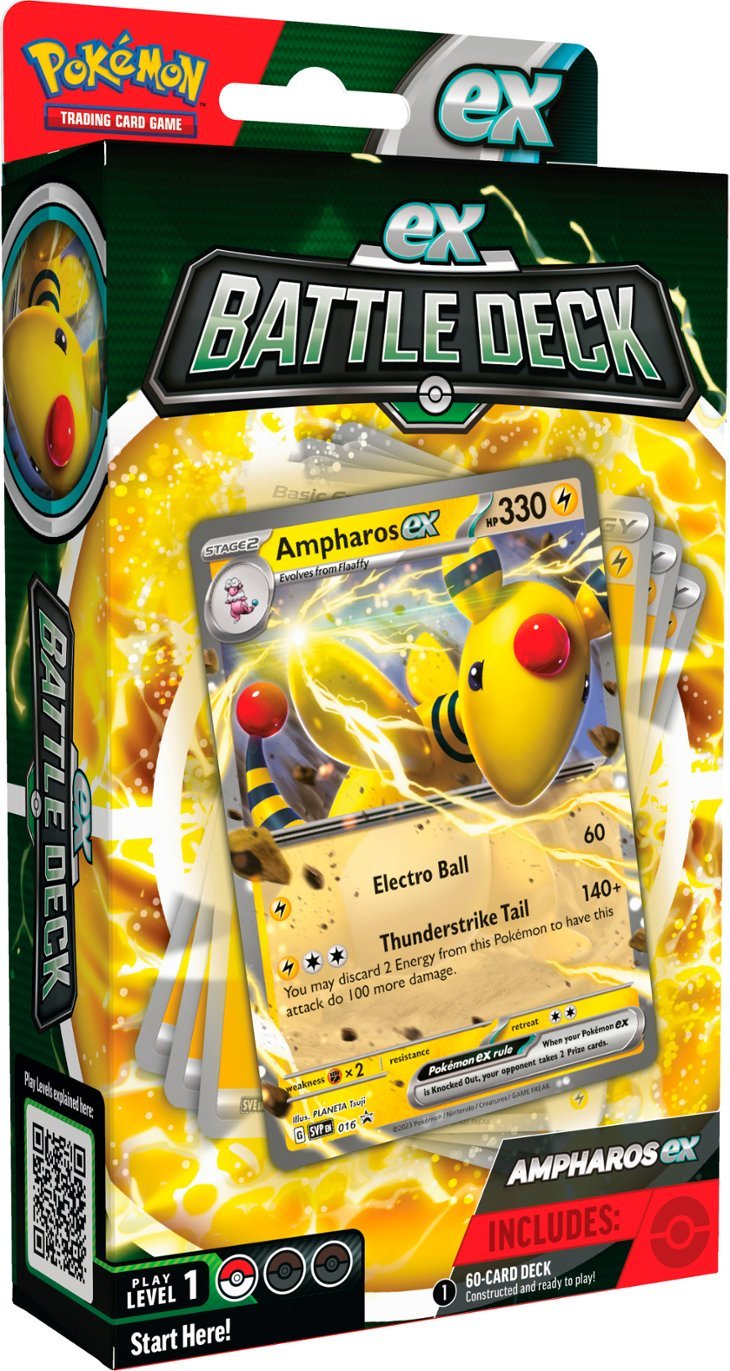 Pokemon TCG - ex Battle Deck - Ampharos ex / Lucario ex - Lucario ex - Lucario ex - Lucario ex - Lucario ex - Lucario ex - Lucar