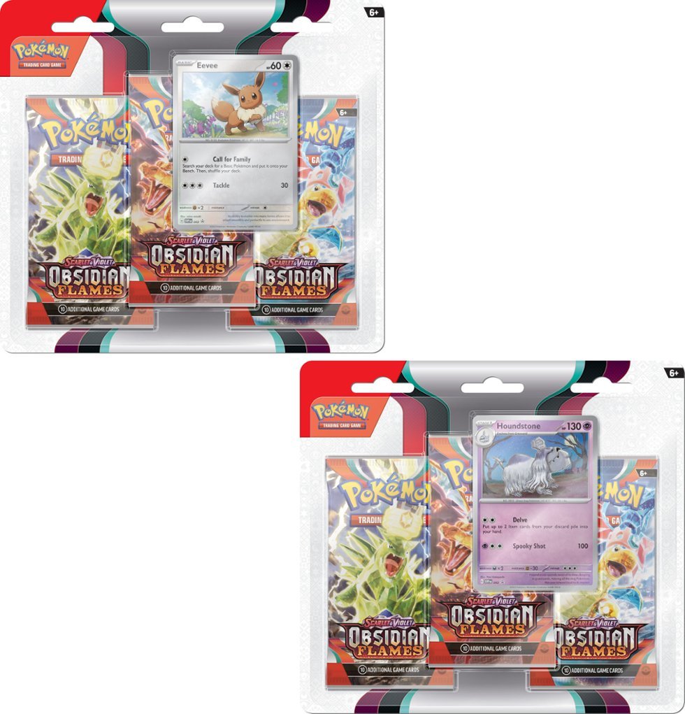 Pokemon TCG - Obsidian Flames - 3pk Booster - Booster Pack - Booster Pack - Booster Pack - Booster Pack - Booster Pack - Booster