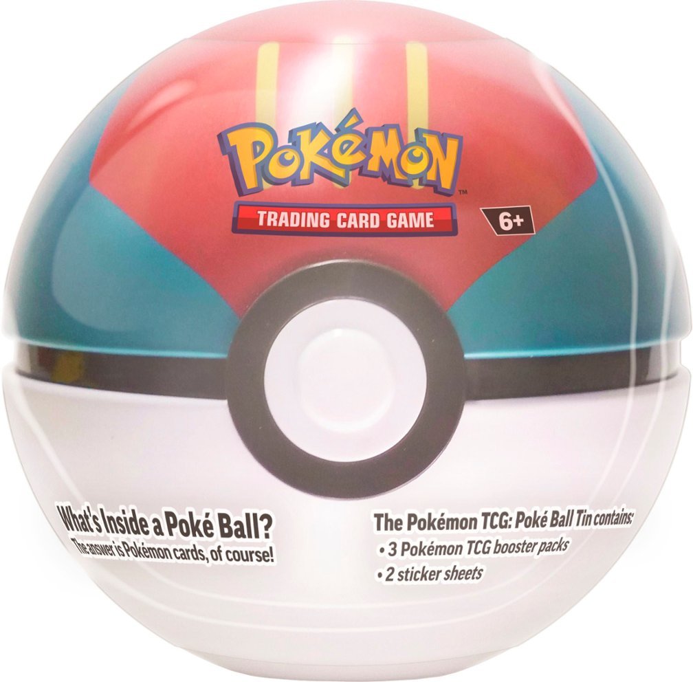 Pokemon TCG - Scarlet Violet Pokeball Tin - Premier Ball - Premier Ball - Premier Ball - Premier Ball - Premier Ball