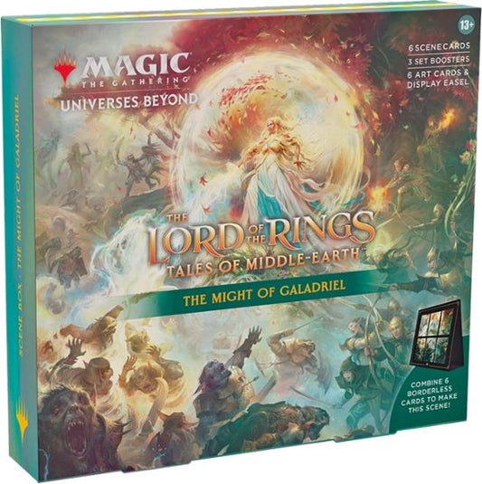 Magic The Gathering The Lord of The Rings: Tales of Middle-Earth The Might of Galadriel Scene Box