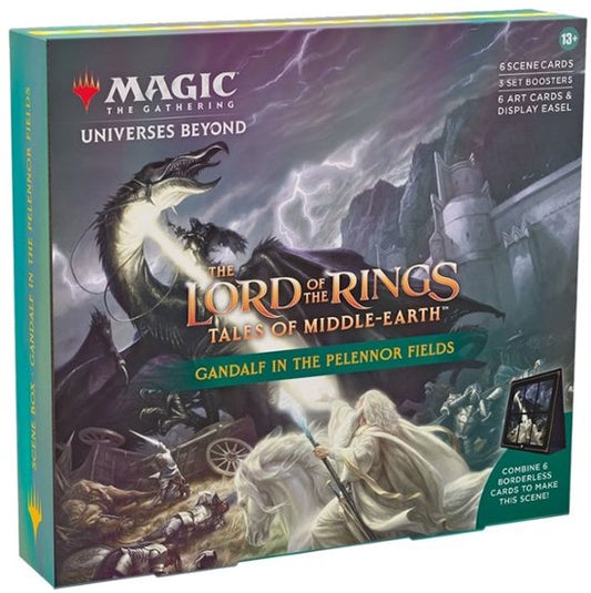 Magic The Gathering The Lord of The Rings: Tales of Middle-Earth Gandalf In The Pelennor Fields Scene Box