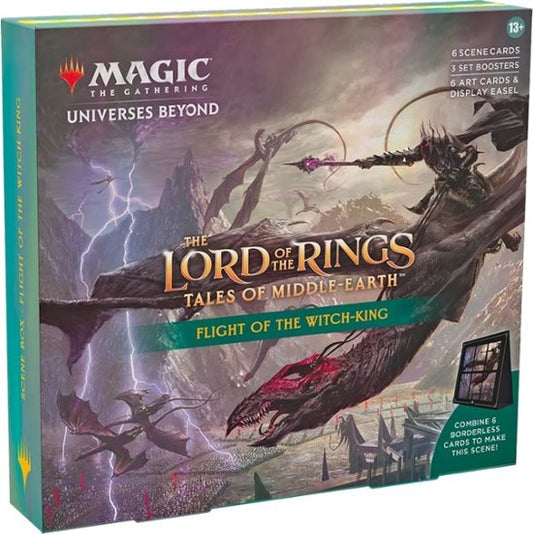 Magic The Gathering The Lord of The Rings: Tales of Middle-Earth Flight Of The Witch King Scene Box