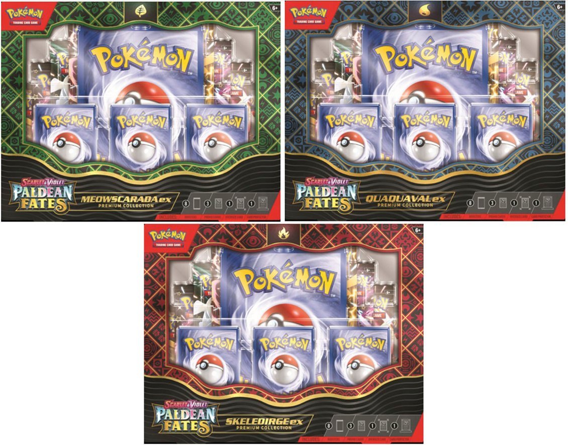 Pokemon TCG - Paldean Fates - Starter EX Premium Collection