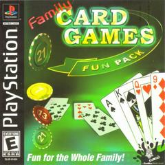 Family Card Games Fun Pack - (CIB) (Playstation)