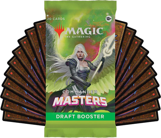 Magic: The Gathering Commander Masters Draft Booster - Draft Booster