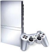 Silver Slim Playstation 2 System - (CF) (Playstation 2)