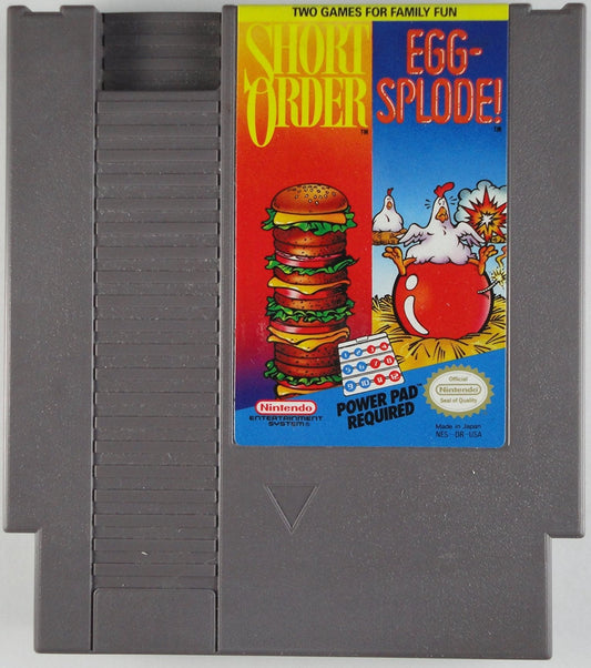 Short Order/Eggsplode - (GO) (NES)