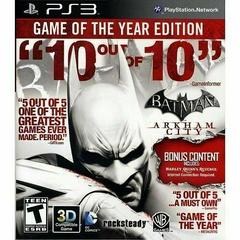 Batman: Arkham City [Game of the Year] - (NEW) (Playstation 3)