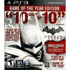 Batman: Arkham City [Game of the Year] - (CIB) (Playstation 3)