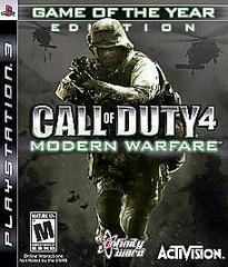 Call of Duty 4 Modern Warfare [Game of the Year] - (GO) (Playstation 3)