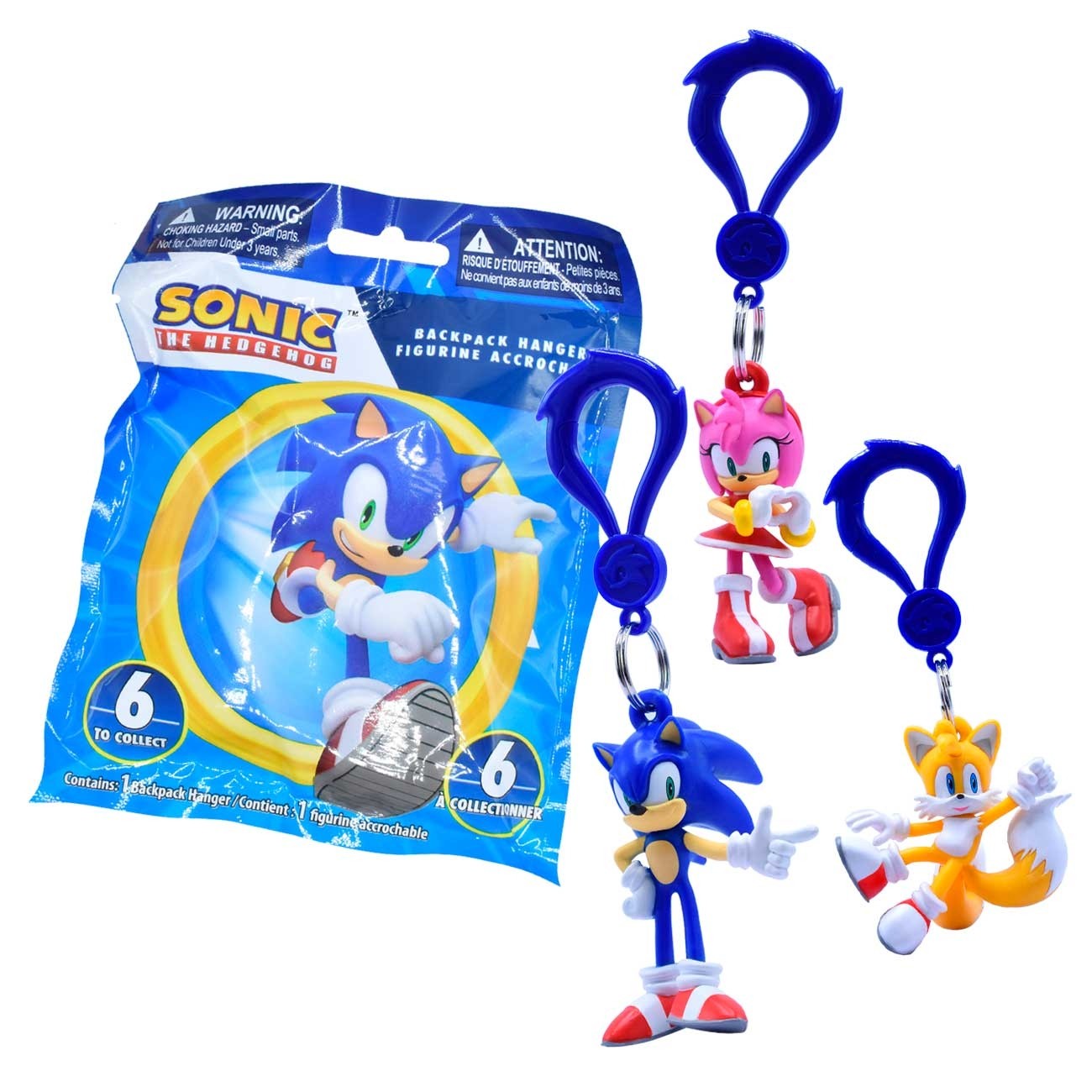 Sonic the Hedgehog Backpack Hangers