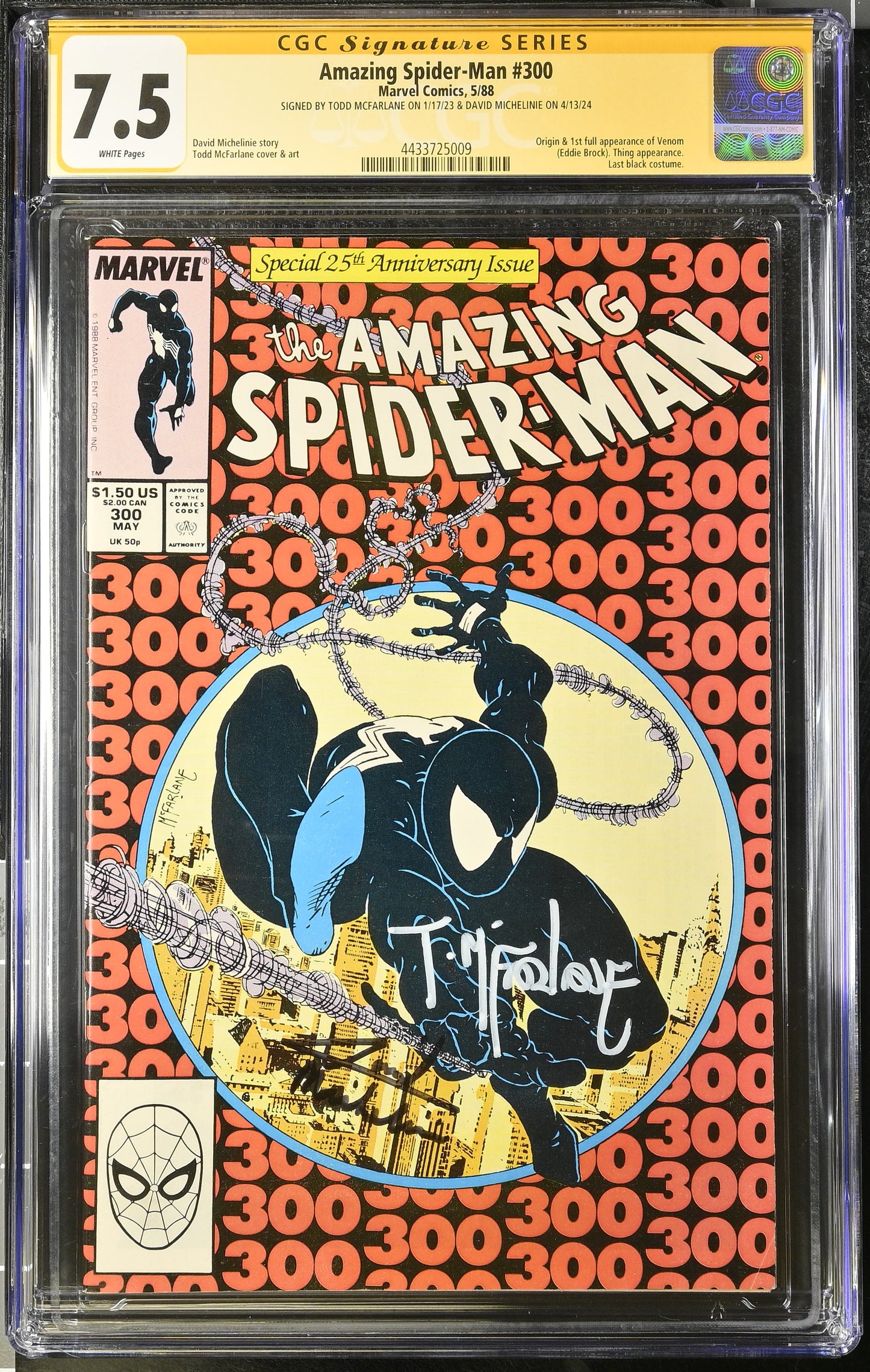 Amazing Spider-Man #300 - CGC Signature Series 7.5