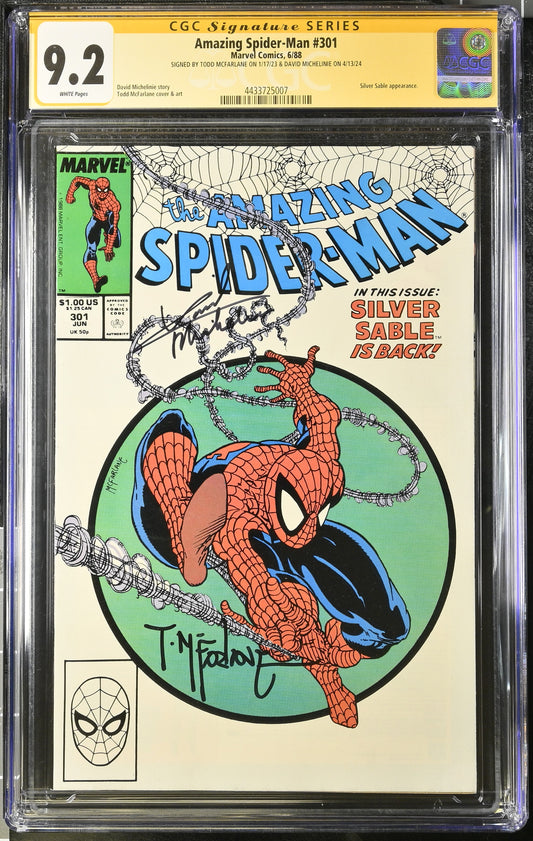 Amazing Spider-Man #301 - CGC Signature Series 9.2