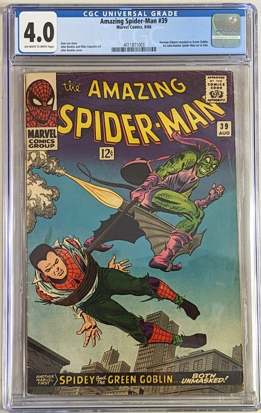 Amazing Spider-Man #39 - CGC Graded 4.0