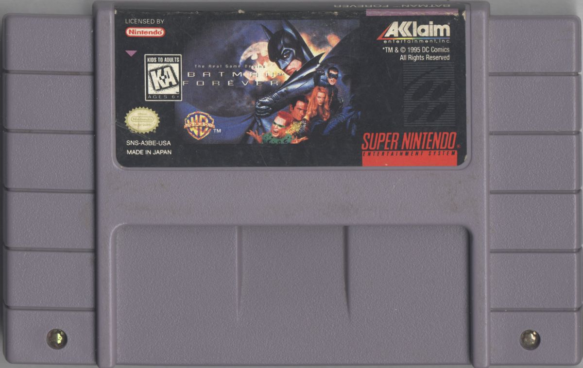 Batman Forever - (GO) (Super Nintendo)