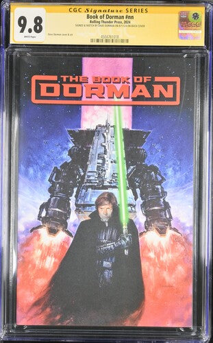 Book of Dorman #nn Dave Dorman Sketch - CGC Signature Series 9.8